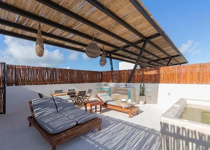 Luxury 2br Private Rooftop Pool Tulum