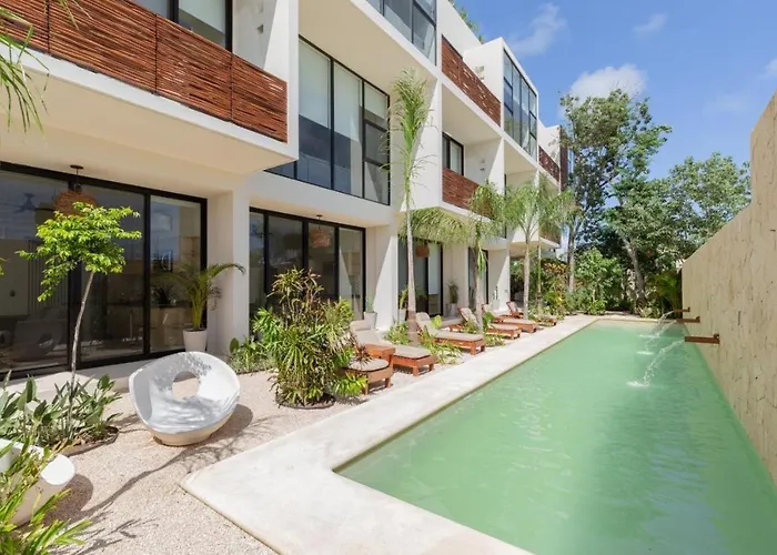 Luxury 2br Private Rooftop Pool Tulum